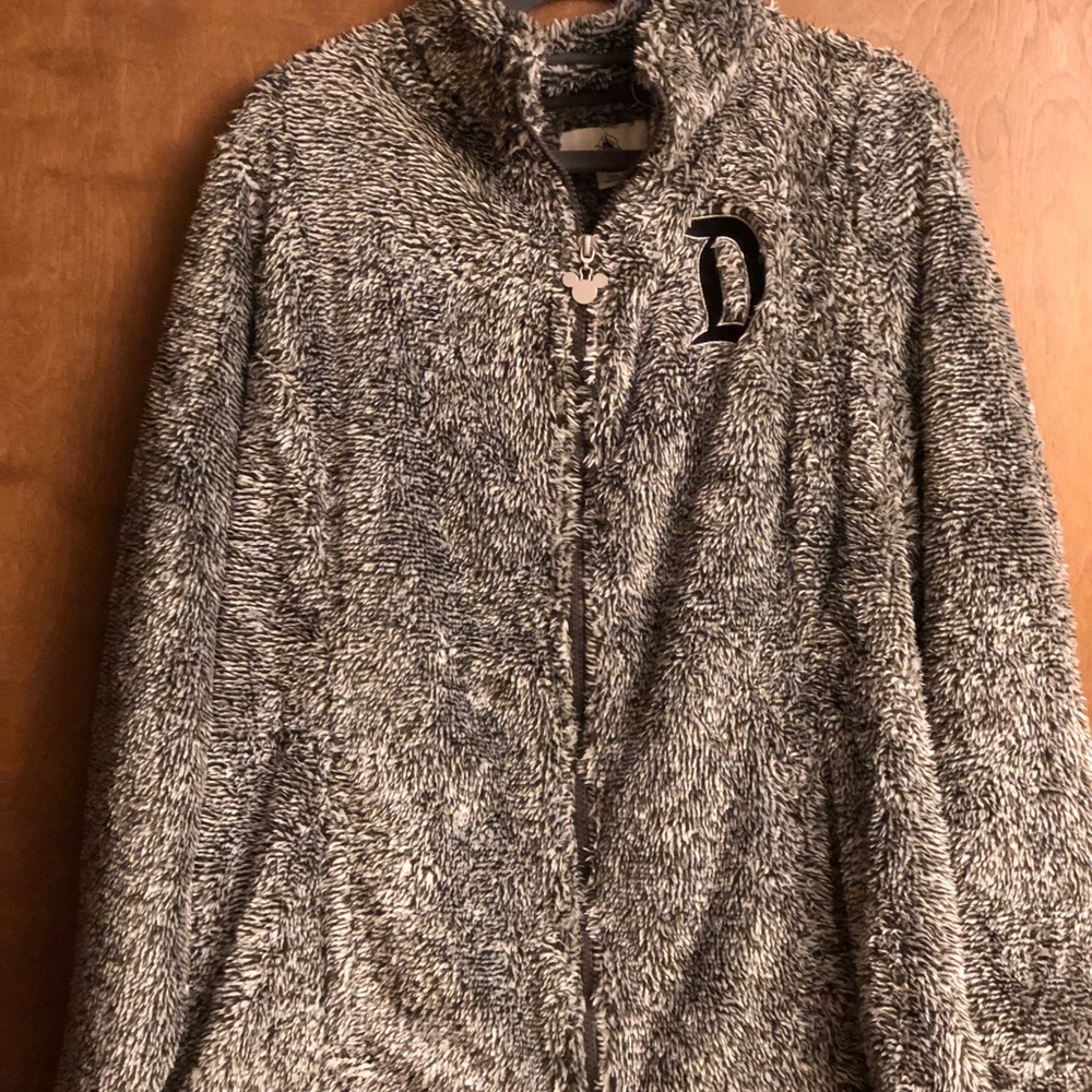 Brand New Womens Disney Zip-up Plush Fleece Jacket
